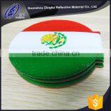 China Wholesale Merchandise Unique Silicon Keychain With Rings Reflective Accessories