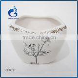 Direct Supplier Unique Indoor Ceramic Glazed Garden Pots Decorative thumbnail-2