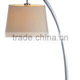 Europe Hotel Floor Lamp in Fish Shape Base in Chrome Finish Color thumbnail-2