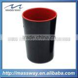 Personalized Restaurant Red and Black Plastic Kids Tea Melamine Cup