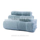 Bulk Wholesale 3piece soft bamboo fiber bath towel sets in stock