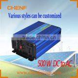 CHENF 500w dc to ac Pure Sine Wave Solar Business Industrial off Grid Hybird Power Inverter