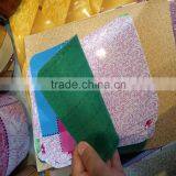 Green Color Felt Pvc Flooring Roll