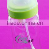 BPA free glass milk feeding bottle
