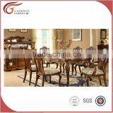 A20 Wooden Chair Dining Table Antique French Style Furniture thumbnail-1