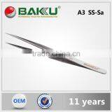 A3 BaKu Anti-Magnetic Anti-Acid Not-Corrosive Stainless Steel Tweezers Widely Useful Tweezers Stainless Pointed Tip Tweezers