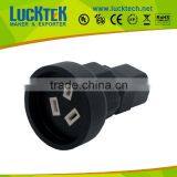 IEC 320 C14 to SAA Australia 3 Pin Female Power Adaptor thumbnail-1