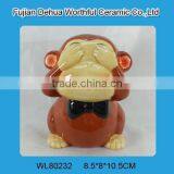 2016 New Design Ceramic Money Bank in Monkey Shape thumbnail-2