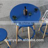 Modern Bar Furniture With Panel Wood for MDF Bar Chairs thumbnail-5