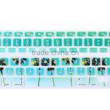 Colorful Soft Silicone Matt Keyboard Skin Case Cover for Macbook Air 13" thumbnail-2