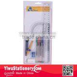 11PCS Ruler Kits Math Set Geometry Set Blister Card Quality Choice