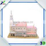 New Model Intellectual Development Castle 3D Puzzle Games thumbnail-1