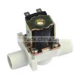 plastic pipe fitting water solenoid valve washing machine electric valve 220vac