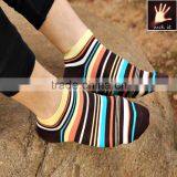 Men Cotton Casual Stripe Ankle Socks thumbnail-4