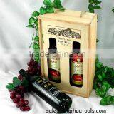 PINE WOOD Wine Box Without Accessories