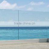 Flat and Clear Tempered Glass for Balcony and Railing thumbnail-2
