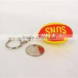China Rugby PVC Foam Key Chain thumbnail-2