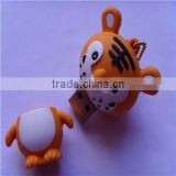 2014 custom soft PVC /silicone /rubber USB flash drive cover with all kinds of animal shapes