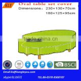 New arrival, waterproof garden round table, oval table covers outdoor furniture