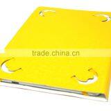 Two Side Silicone Leather Three Folder Rotating Stand Leather Case for Tablet pc thumbnail-5