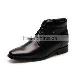 Bulk wholesale genuine leather lace-up ankle branded men loafer boots