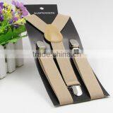 2.5*85cm 3 Clips-on Adjustable Cheap Nice Big Promotion Suspenders for Baby 40 Colors Adjustable Elastic Braces Kids Accessories