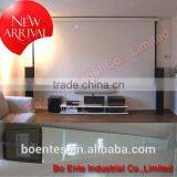 Wall&Ceiling Remote Control Electrical Projection Screen for 1:1 4:3 16:9 Projection Screen thumbnail-1