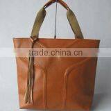 Tote leather bag 2012 leather ladies handbags