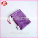 China Manufacturer Mesh Material Microfiber Cell Mobile Phone Pouch thumbnail-2