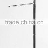 1" Small Rotating Metal Standing Towel Rack Stand Chrome Base thumbnail-1
