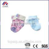 Toddlers Socks With Decorative Border thumbnail-2