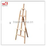 in stock 1.4m pine wood easel cheap easel stand wholesale