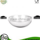 Stainless Steel Tri Ply Kadhai -22,24,26cm