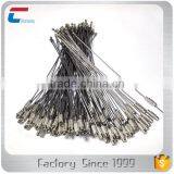 Stainless Steel Metal Airline Suitcase Tag Strap Loops for Customized Luggage Tags thumbnail-3