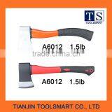 Hot Sale All Kinds of High Quality Fireman Damascus Steel Hatchet With Wooden Hand thumbnail-2