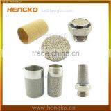 0.2 um 0.5 1 2 5 10 15 20 30 40 60 80 90 Microns SUS316L Sinter Porous Stainless Steel Filter thumbnail-1