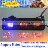 DC Waterproof Round Digital Only Current Ammeter Socket thumbnail-5