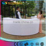 Illuminated Plastic Night Club Lighted up Led High Bar Tables thumbnail-1