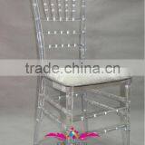 Crystal Resin Chiavari Chair / Plastic Tiffany Chair / Clear Chhiavari Chair thumbnail-1