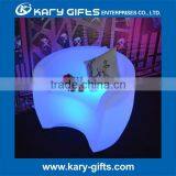 LED Glow Chair Plastic Lighted Sofa thumbnail-2