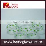7pcs/set Glass Salad Bowl With Hand Painted thumbnail-6
