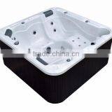 CE Certificate Whirlpool Bathtub Outdoor Economic Family Use Acrylic Bathtub Black thumbnail-5