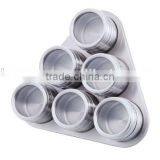 High Quality Useful Spice Stainless Steel Magnetic Cruet Condiments Spice Rack thumbnail-6