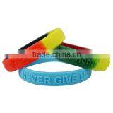 Embossed Silicon Wristband Customize Silicone Bracelet, Lastest Fashion Bangles thumbnail-1