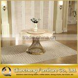 Most Popular Modern Hotel Furniture Round Rotating Top Dining Table thumbnail-4