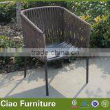 Leisure Outdoor Sling Fabric Garden Dining Chair Furniture thumbnail-4