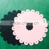 Waterproof High Temperature Circular Lace Silicone Insulation Pad / Mat thumbnail-1