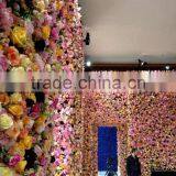 Home and Outdoor Decoration Synthetic Cheap Hanging Artificial Plastic Vertical Green Grass Flower Texture Wall E08 04S00 thumbnail-5