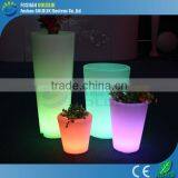 Static or Changing Color LED Light Flower Pot thumbnail-5