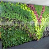 Artificial green plant wall for partition wall decoration